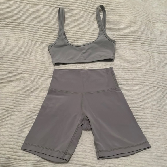 TNA Other - TNA Action Bra Top and Bike Shorts